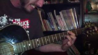 Sean Barker plays guitar @ ABRA's HOUSE November 2010