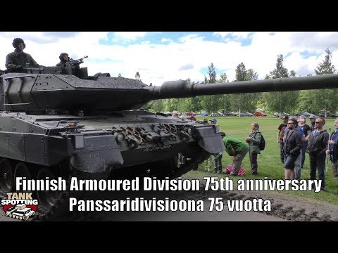 Finnish Armoured Division 75th Anniversary #6 Parade - Modern Combat Equipment