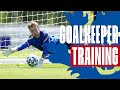 Pickford & Ramsdale v Henderson & Johnstone 🧤No Bounce Goalkeeper Training Challenge | England