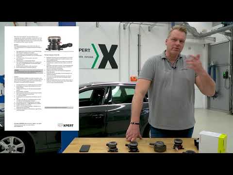 What should be done if air in the clutch system becomes a problem and bleeding the system is unsu...