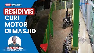 Tim Opsnal Polsek Sukajadi-Pekanbaru Berhasil Meringkus Residivis Kasus Curanmor di Halaman Masjid