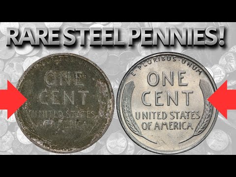 1943 Steel Pennies Worth A LOT OF Money!