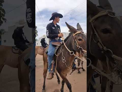 Cavalgada de Pau Darco do Tocantins.. E a branquinha junto V20 Mine.