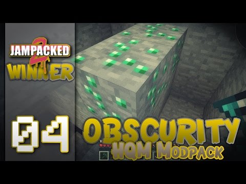 Minecraft - "OBSCURITY"- FTB -HQM - "The Magical Ores!" - EP 04