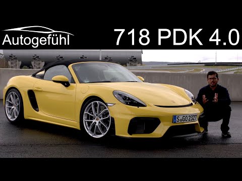 Porsche 718 PDK 4.0 FULL REVIEW - the quickest 718 models with the 6-cylinder Spyder vs GT4