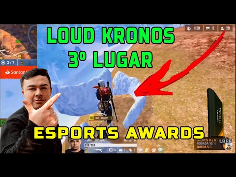 LOUD KRONOS LEVA 3º LUGAR NO ESPORTS AWARDS 2021