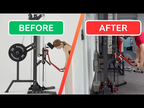 Upgrading GMWD Multi-Flight Lateral Raise Machine with a Selectorized weight stack