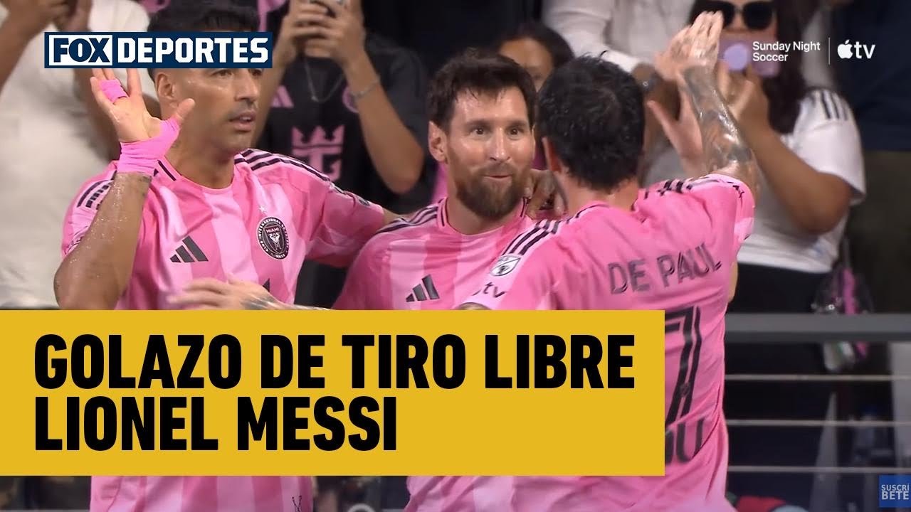 GOLAZO DE TIRO LIBRE Lionel Messi | Inter Miami 1-1 San Diego FC | MLS 2026
