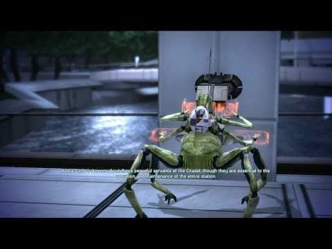 "Mass Effect 1", full HD walkthrough on Insanity, Part 5 - Citadel (several assignments), 1\7