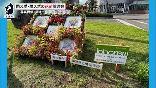 11月4日【びわ湖放送ニュース】国スポ・障スポを終えて　設置されていた花苗譲渡会