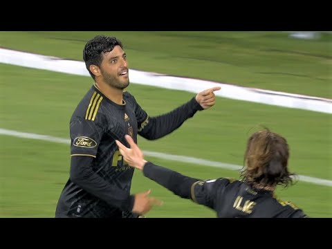 Carlos Vela Sumptuous Penalty Goal in Final Minute - Los Angeles FC 20/05/2023