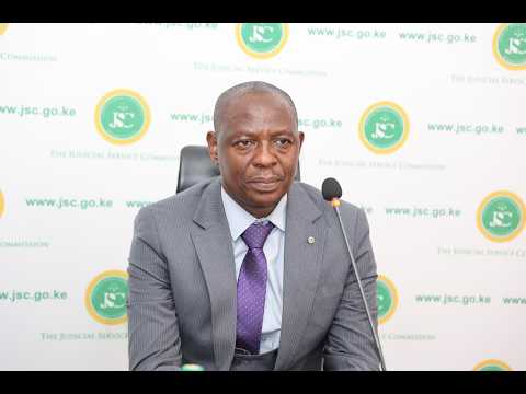 John Walter Wanyonyi interview for the position of Judge of the Environment and Land Court.
