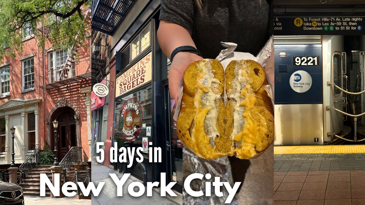 summer in new york vlog 🗽 exploring the city, things to do in nyc 🍎