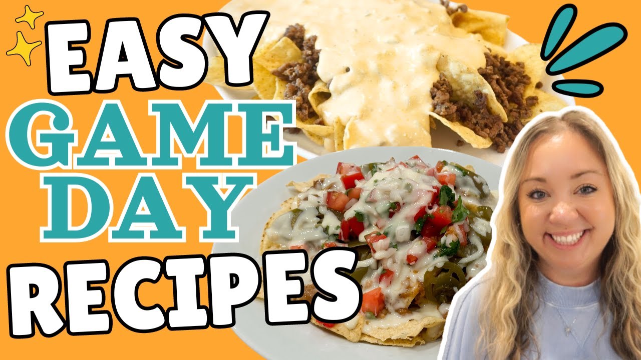 BEST Party Food - NACHOS 2 Ways! YOU MUST TRY THESE GAME DAY APPETIZERS!