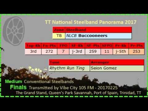 Pano Finals Medium 2017 - NLCB Buccooneers Steel Orchestra - Rhythm Run Ting (Arr Seion Gomez)