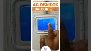 How to Unlock Air Conditioner Remote! Honeywell Thermostat! #airconditioner #honeywell #hvac