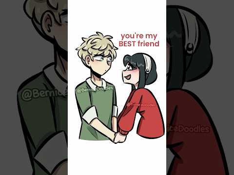 yuri? would you like to.. GET OUT ?! 😃 #spyxfamily #animation