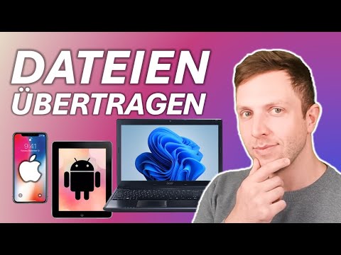 VIDEOS, BILDER, MUSIK usw. zwischen ALLEN GERÄTEN übertragen (iPhone, PC, Android) | OHNE APP