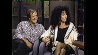 SONNY AND CHER (pt 1) on David Letterman 1980's  late night