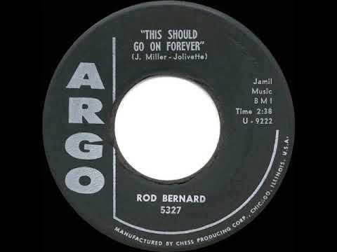 1959 HITS ARCHIVE: This Should Go On Forever - Rod Bernard