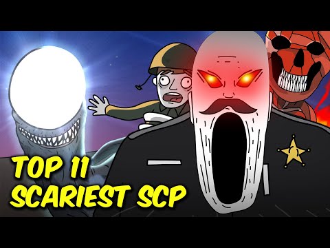 Top 11 Scariest SCP Monsters that WILL FIND YOU (SCP Animation)
