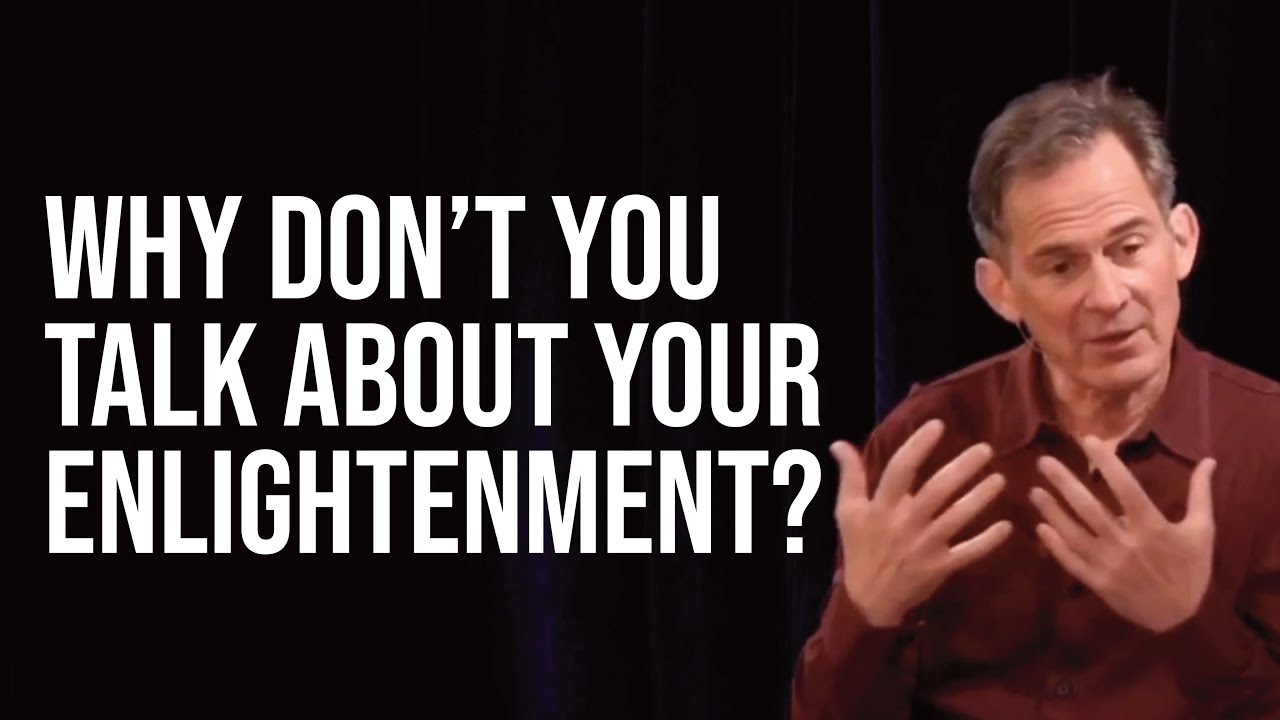 Why Don’t You Ever Talk about Your Awakening Experience?