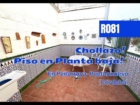 r081 | ¡ Chollazo Piso en planta baja en Pya - Pueblonuevo !
