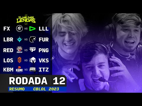 Resumo CBLOL 12ª Rodada - OS COREANOS TÃO DE GREVE! | Ilha das Lendas
