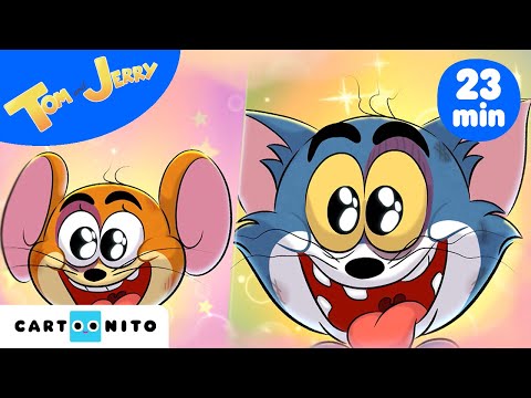 Tom e Jerry | Compilação de aventuras geladas e divertidas | #novasérie | Cartoonito