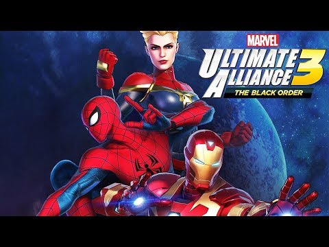 MARVEL ULTIMATE ALLIANCE 3 All Cutscenes (Game Movie) 1080p HD