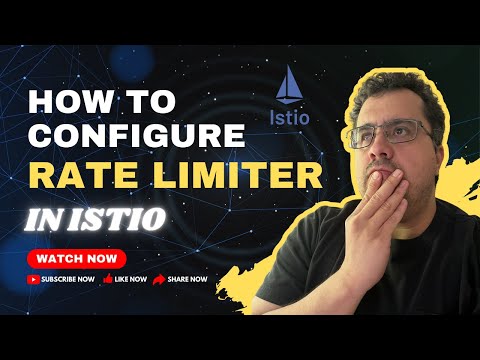 How to configure rate limiter in Istio