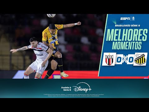 BOTAFOGO-SP perde MUITAS chances e fica no empate com NOVORIZONTINO; VEJA os melhores momentos