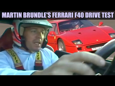 The Ferrari F40 Drive Test | Martin Brundle's Supercars