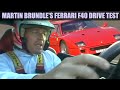 The Ferrari F40 Drive Test | Martin Brundle's Supercars