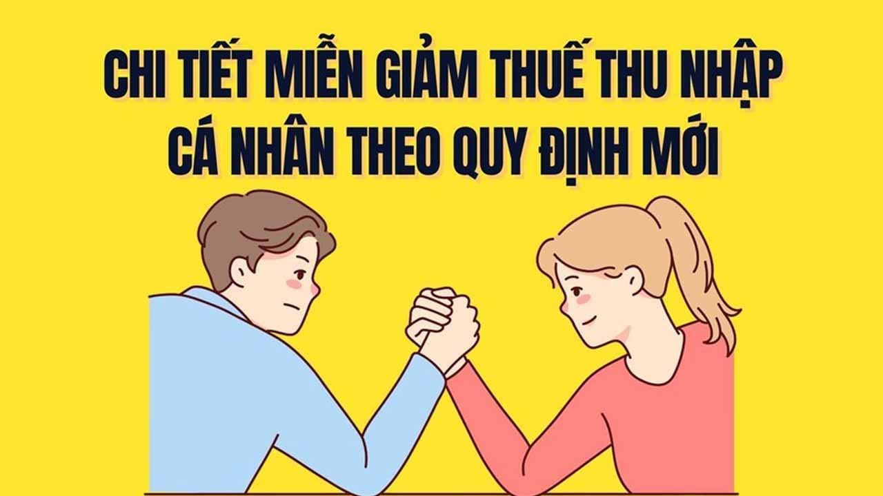 Quy định miễn giảm thuế thu nhập cá nhân mới nhất từ năm 2026