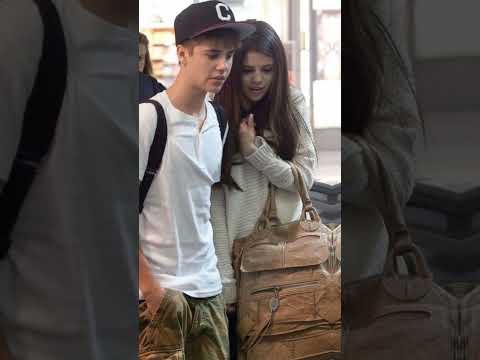 Justin & Selena happy moments #selenagomez #justinbieber #justin #jb #selena
