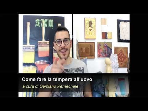 come fare la tempera all uovo