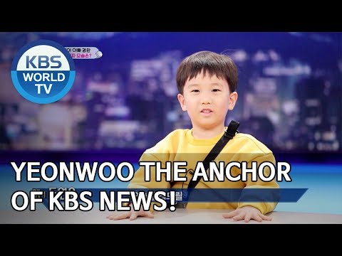 Yeonwoo the anchor of KBS news! [The Return of Superman/2020.01.12]