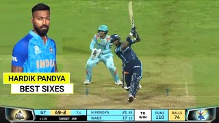 Hardik Pandya Best Sixes In 2022 | Hardik Pandya Batting Today|Hardik Pandya|Tata IPL 2022|CricLife