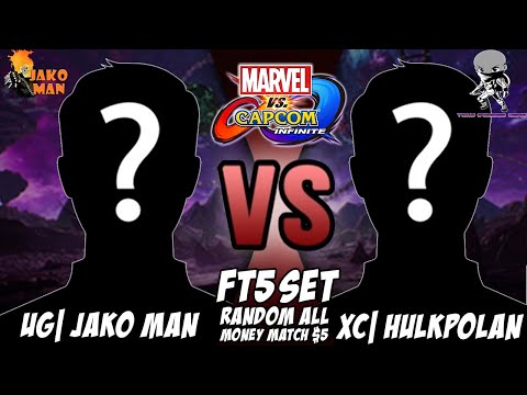 MVCI Offline FT5 Set Random All Money Match ($5) - UG| Jako Man VS XC| HulkPolan