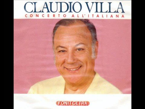 O SOLE MIO (CLAUDIO VILLA- LIVE -CETRA  1980-CONCERTO ALL'ITALIANA  )