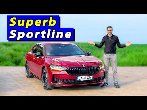 The more affordable 5 Series or E-Class? Skoda Superb Sportline driving REVIEW