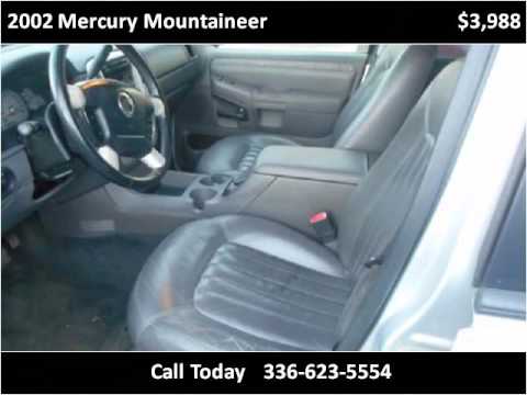 2002 Mercury Mountaineer Used Cars Eden NC