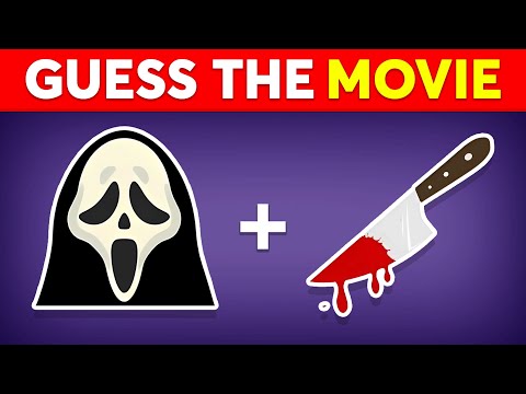 Guess the Scary Movies by the Emojis 😱 Monkey Quiz