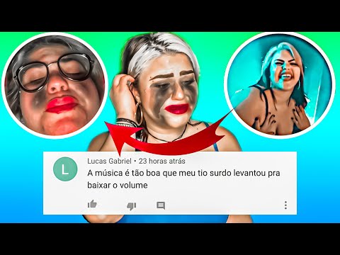 REAGINDO AS PIORES CRITICAS DA MINHA MUSICA NOVA!(VOU DESISTIR)