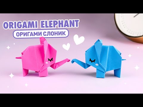 ОРИГАМИ ЛИСА ИЗ БУМАГИ DIY ORIGAMI PAPER FOX