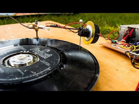 A poor man's DIY Record player