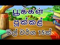 Learn Flowers In Tamil And Sinhala பூக்கள் මල් වර්ග මල් වර්�