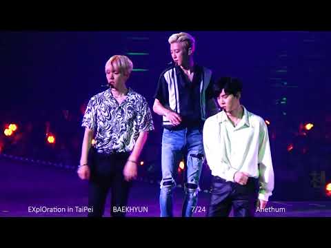 20190929 EXplOrationinTaipei baekhyun 24/7 focus
