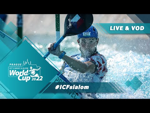 2022 ICF Canoe-Kayak Slalom World Cup Prague Czech Republic / Canoe Finals